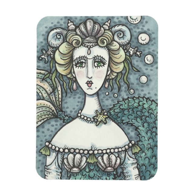 Íman MERMAID MAGNET Siren, PARAMOUR DA NEPTUNA GÓTICA (Vertical)