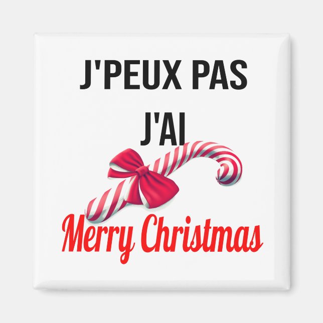 Íman Merry Christmas (Frente)