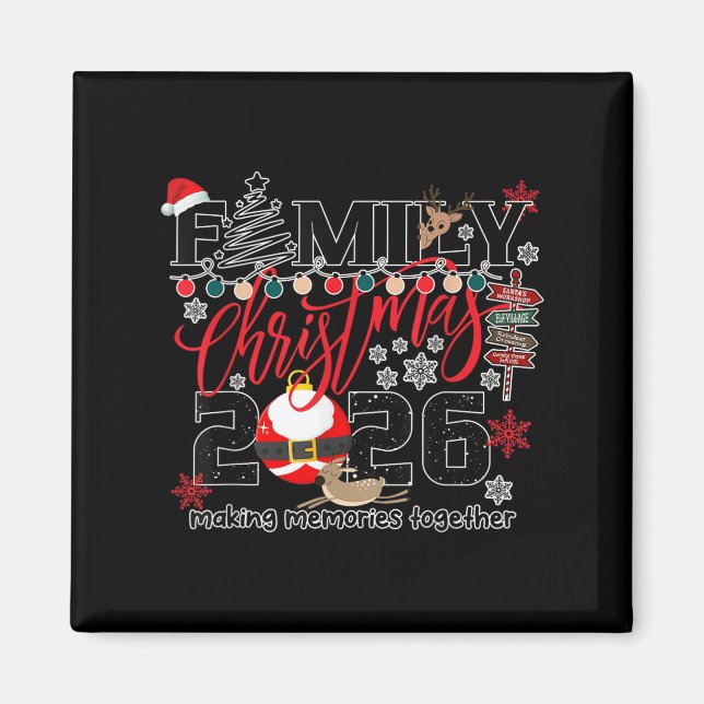 Íman Merry Christmas 2026 Women, Men Shirt  (Frente)