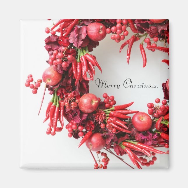 Íman Merry Christmas. Magnets A (Frente)