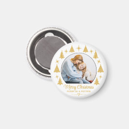 Íman Merry Christmas Merry As A Mother White Gold Photo