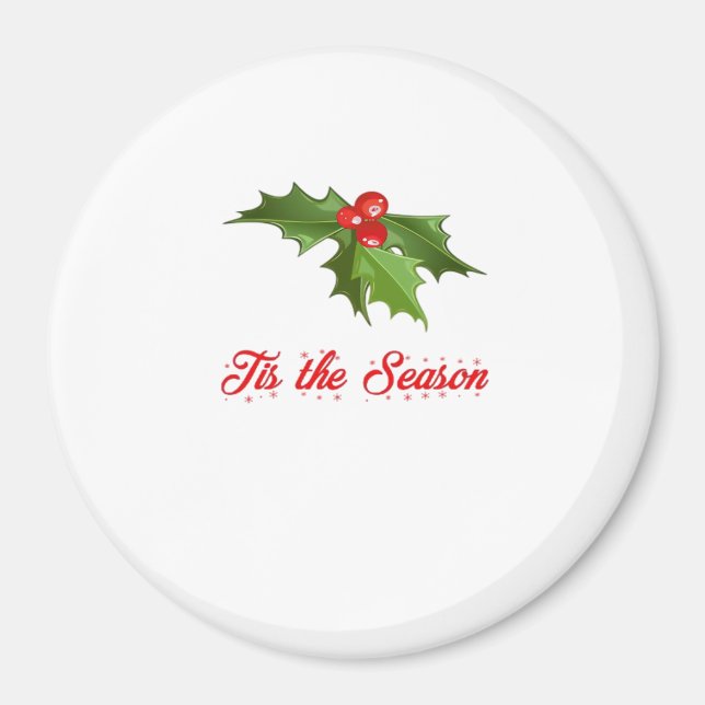 Íman Merry Christmas Mistletoe (Frente)