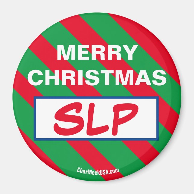 Íman MERRY CHRISTMAS SLP Refrigerator Magnet (Frente)
