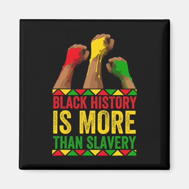 Íman Mês da História Afrodescendente é Mais Que (Frente)