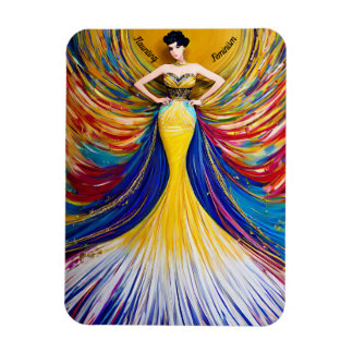 Íman Mês da História da Mulher, Ímã Mulher Elegante