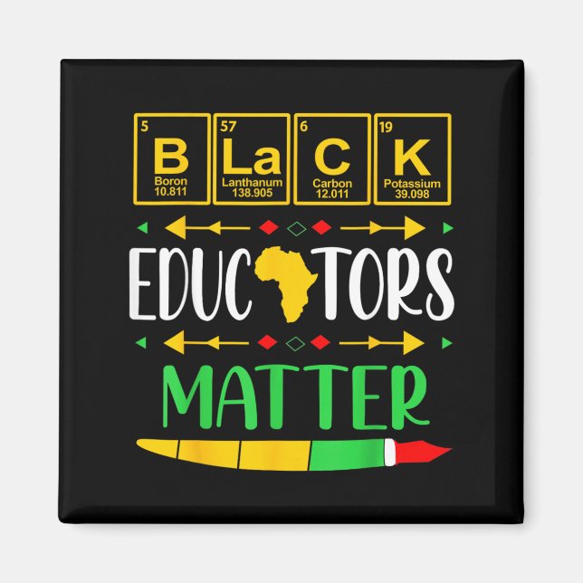 Íman Mês da História dos Educadores Negros África (Frente)