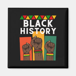 Íman Mês da História Negra 2025 Afro-Americano Para Hom