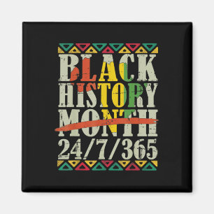 Íman Mês da História Negra 247365 Com Bandeira do Mapa 