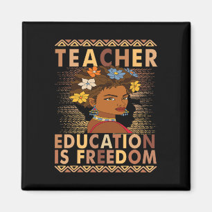 Íman Mês da História Negra Educação É Liberdade Chá Pre