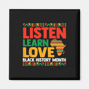Íman Mês da História Negra Juneteeth Ouça Aprenda Ame M