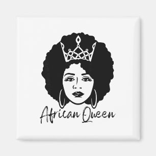 Íman Mês da História Negra Rainha Africana Rainha Negra