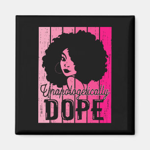 Íman Mês da História Negra Rosa Sem Desculpas Droga Pre
