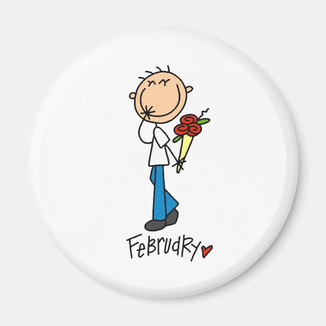 Íman Mês de fevereiro (Frente)