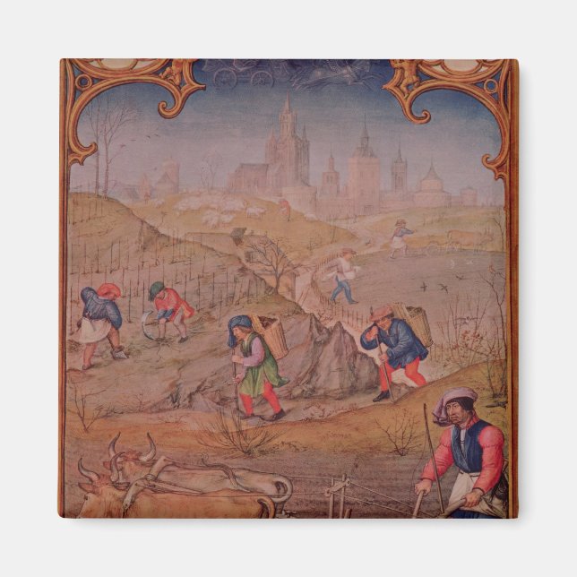 Íman Mês de março (Frente)