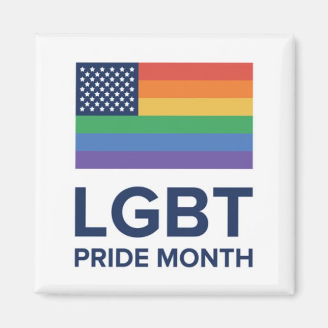 Íman Mês do Orgulho LGBT | Estados Unidos (Frente)