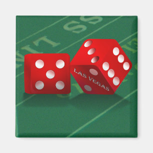Íman Mesa Com O Dice Las Vegas