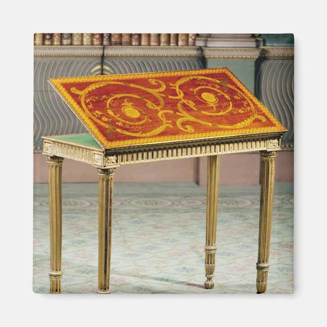 Íman Mesa da placa, c.1770 (Frente)