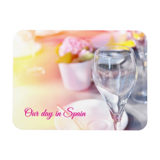 Íman Mesa de casamento (Horizontal)