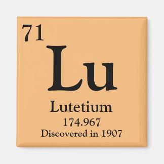 Íman Mesa periódica de lutetium