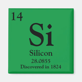 Íman Mesa periódica do silício