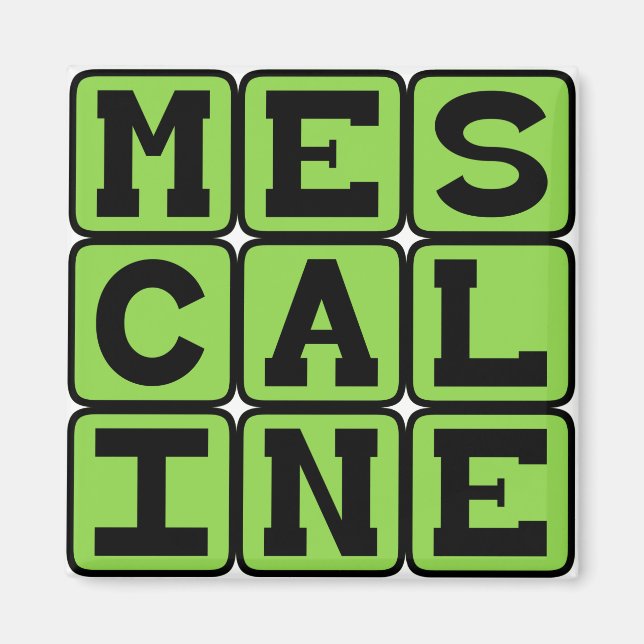 Íman Mescalina, Droga Alucinógena (Frente)
