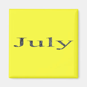 Íman Meses do ano - julho