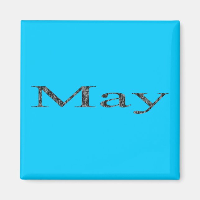 Íman Meses do Ano - maio (Frente)