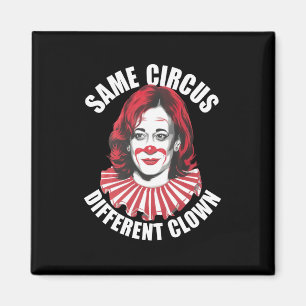 Íman Mesmo Circo Palhaço Diferente Anti Kamala 2024