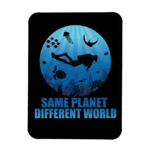 Íman Mesmo Planeta Diferente do Mundo, Mergulhador