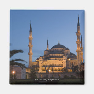 Íman Mesquita azul, área de Sultanhamet, Istambul,