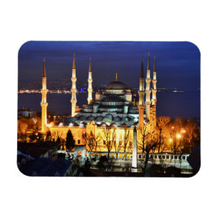 Íman Mesquita Azul do Sultão Ahmed em Istambul