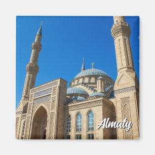 Íman Mesquita Beiken Almaty Cazaquistão Viagem