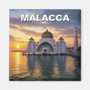 Íman Mesquita da Malásia no Estreito de Malaca