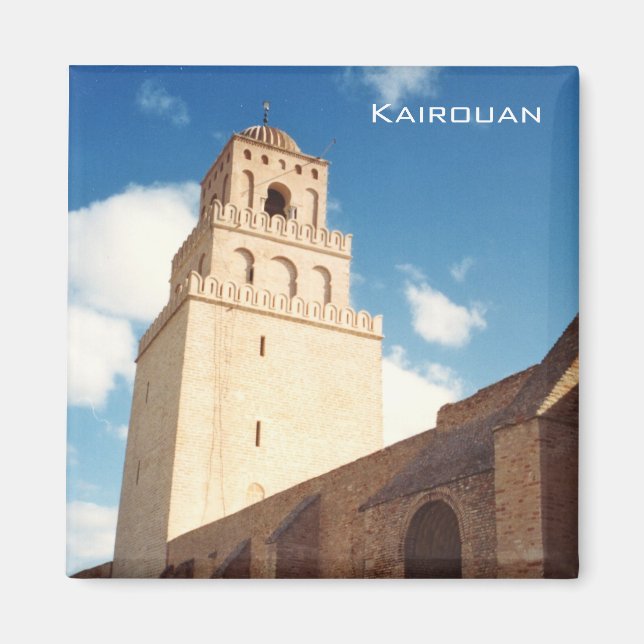 Íman Mesquita excelente - Kairouan (Frente)