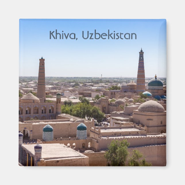 Íman Mesquita Islam Khodja e Citadel Kunya-ark - Khiva (Frente)