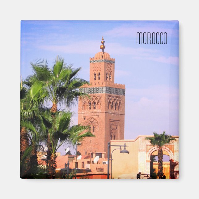 Íman mesquita koutoubia morocco (Frente)