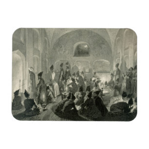 Íman Mesquita Persa em Yerevan, Armênia, durante uma no