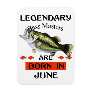 Íman Mestrados Legendários de Bass são Nasceres em ju