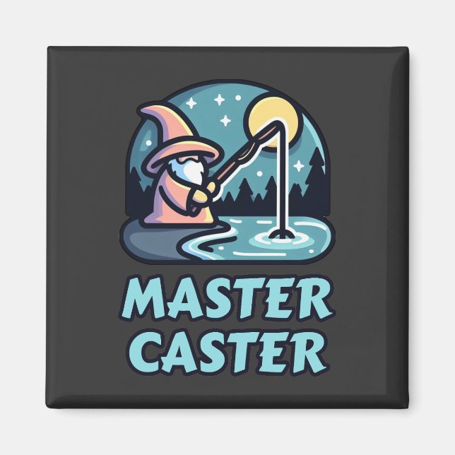 Íman Mestre Caster Fantasy Pesca (Frente)