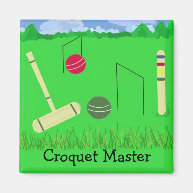 Íman Mestre de Croqué (Frente)