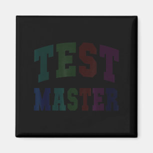 Íman Mestre de teste engraçado dia de teste modo profes