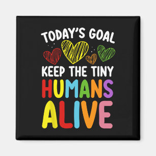 Íman Meta do Dia Manter o Humano Minúsculo Vivo Dia dos
