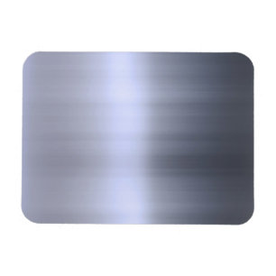 Íman Metal de prata escovado Textured