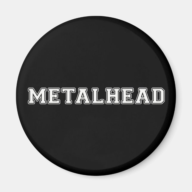 Íman Metalhead (Frente)