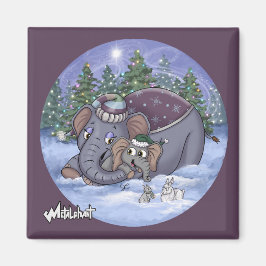 Íman Metalphant Wilbur & Ímã Mamãe