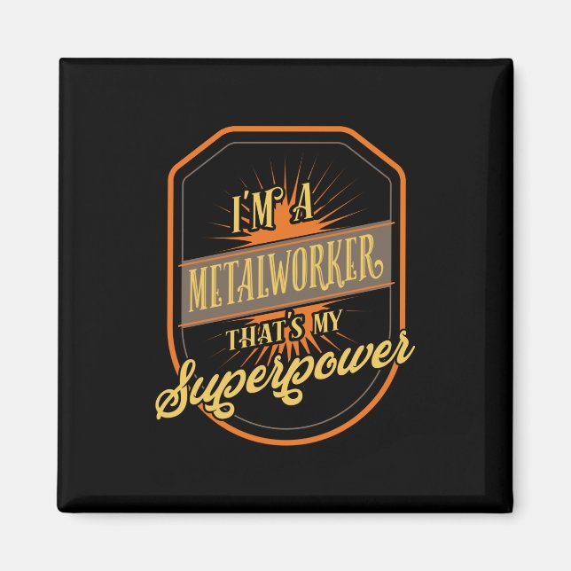 Íman Metaltrabalho do Metalworker (Frente)