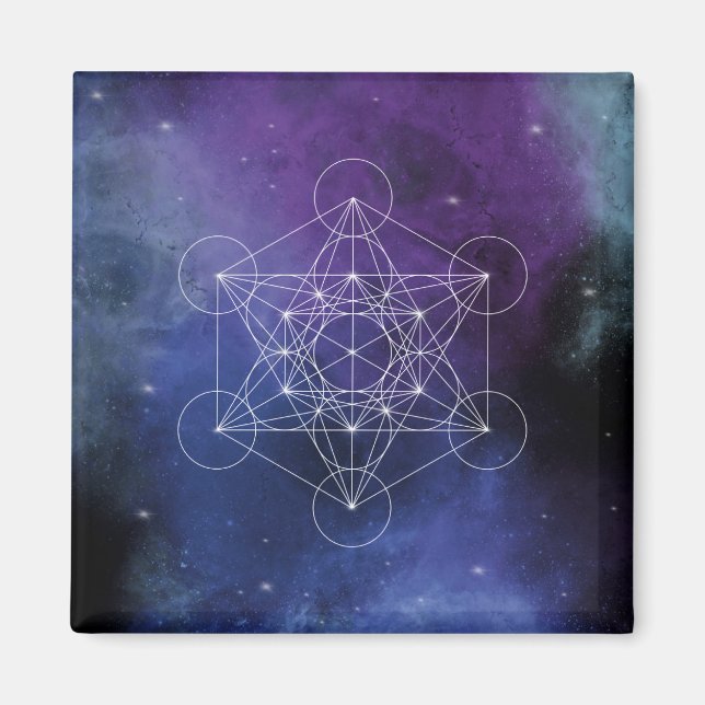 Íman Metatron, chakra, zen, geometria sagrada, geometri (Frente)