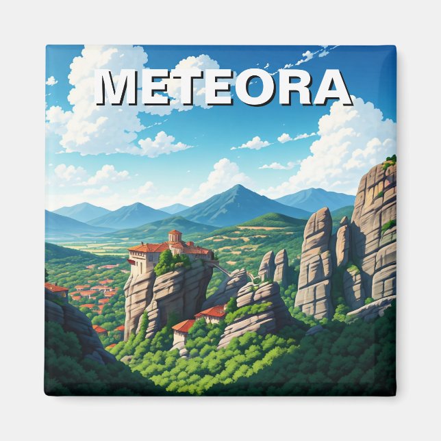 Íman Meteora Grécia (Frente)