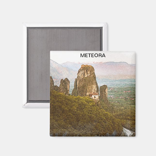 Íman Meteora Grécia (Front/Back)