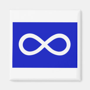 Íman Métis Blue Flag